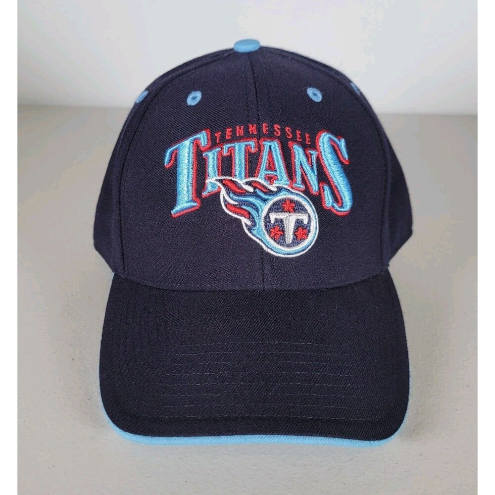 Vintage Tennessee Titans Hat Fitted 7 1/4 Twins Enterprise Wool Blend NFL Cap